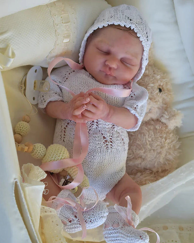 Blair – 18-Inch Full Body Silicone Reborn Baby Girl
