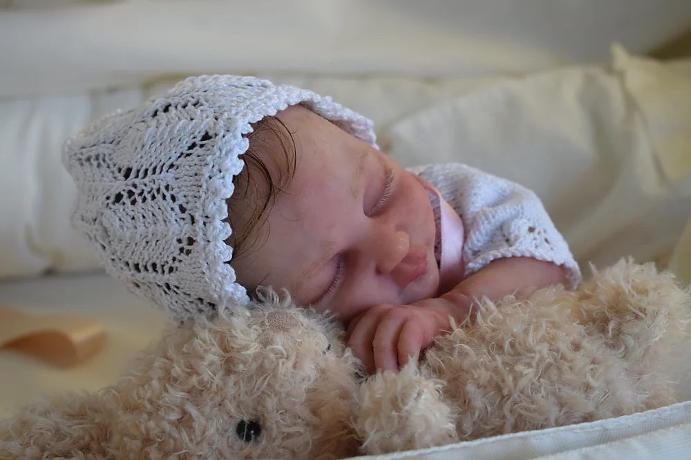 Blair – 18-Inch Full Body Silicone Reborn Baby Girl