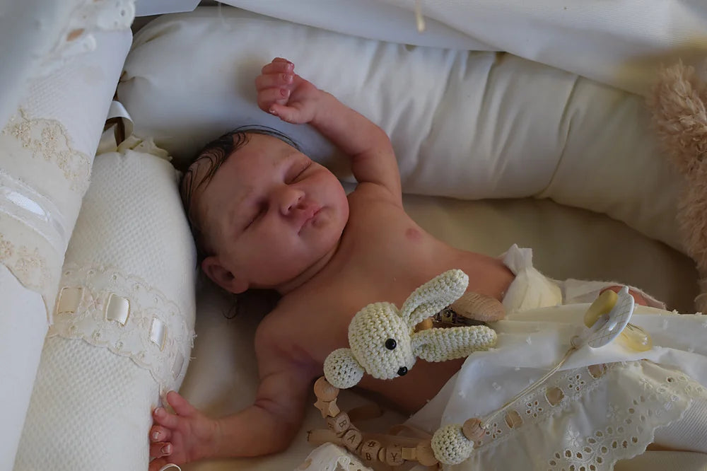 Blair – 18-Inch Full Body Silicone Reborn Baby Girl