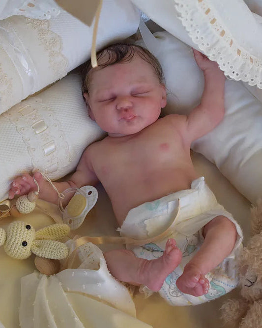 Blair – 18-Inch Full Body Silicone Reborn Baby Girl