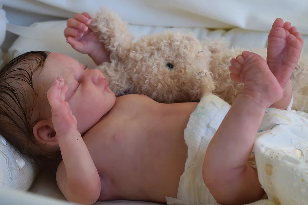 Blair – 18-Inch Full Body Silicone Reborn Baby Girl