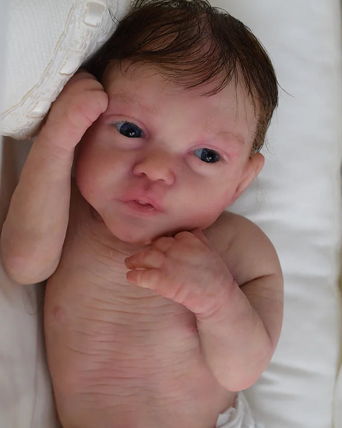 Kelly – 18-Inch Full Body Silicone Reborn Baby Girl