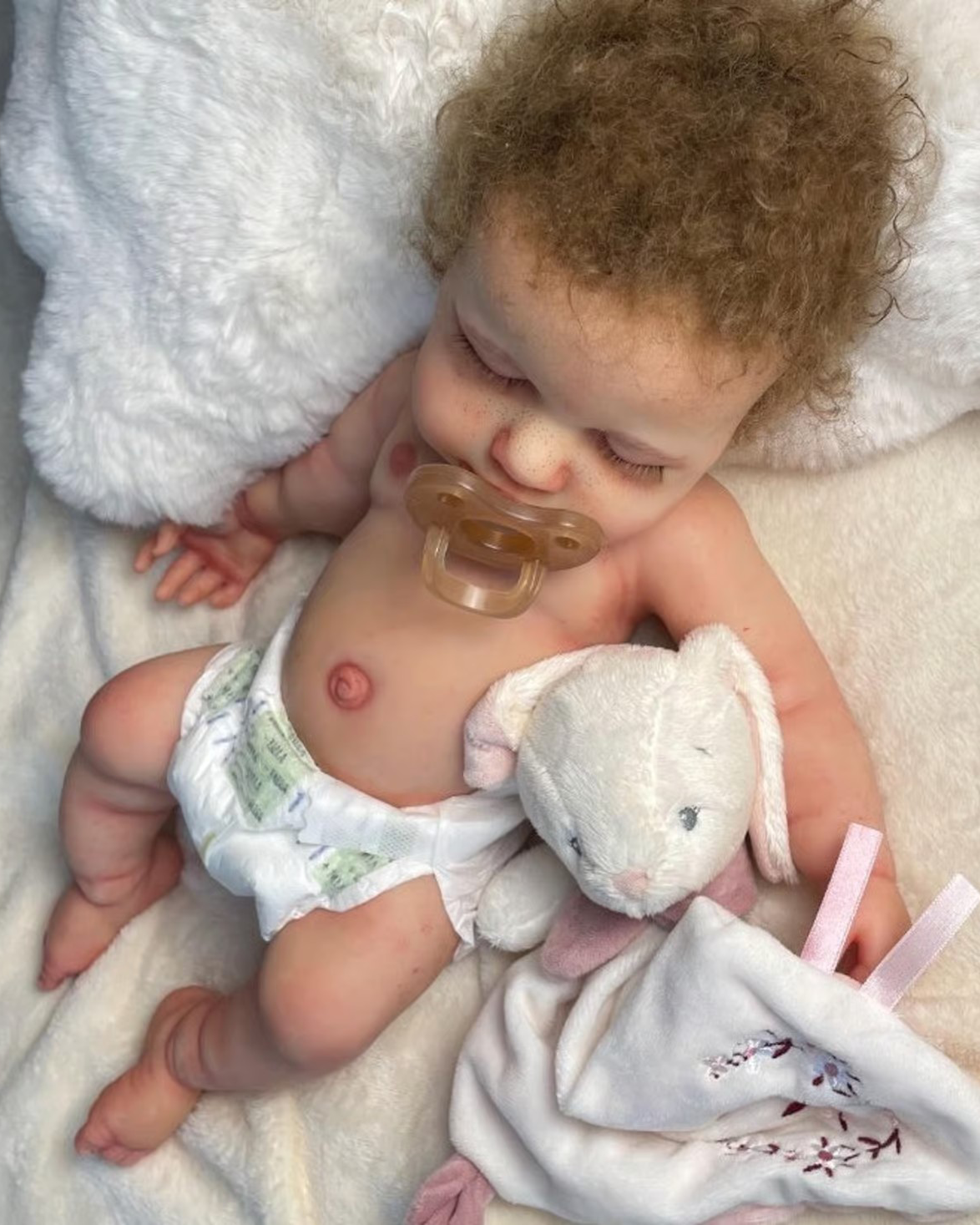 18 Inch Full Body Silicone Reborn Baby Girl Doll