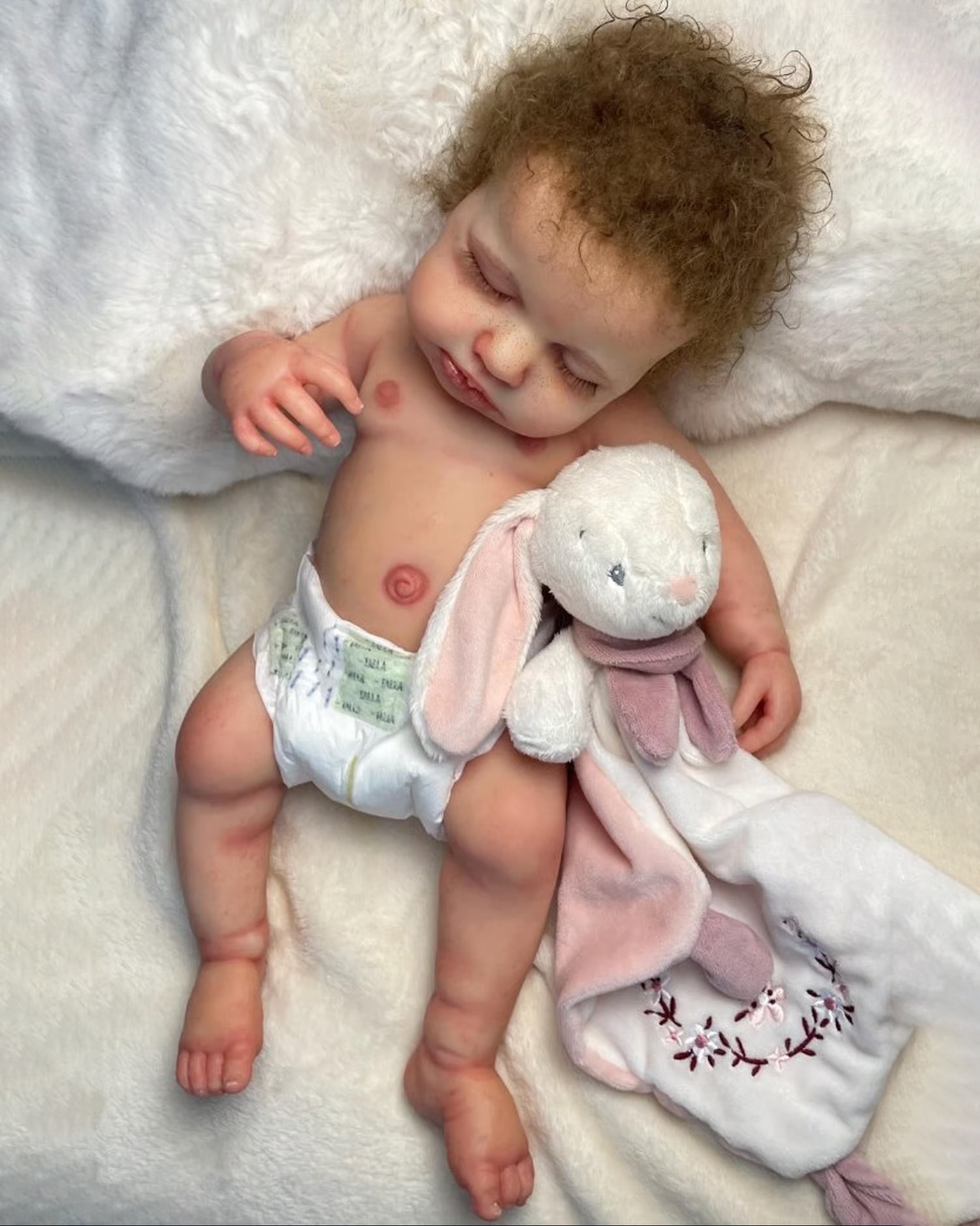 18 Inch Full Body Silicone Reborn Baby Girl Doll