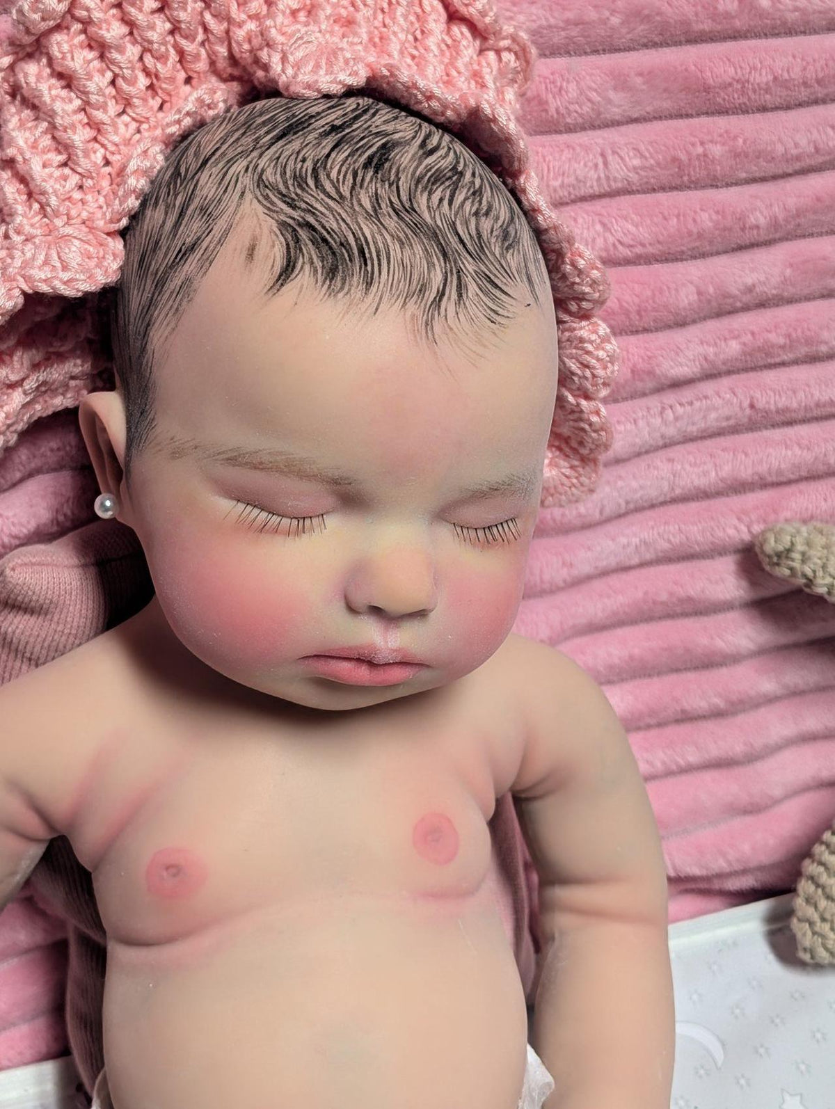 Realistic baby doll girl full body silicone