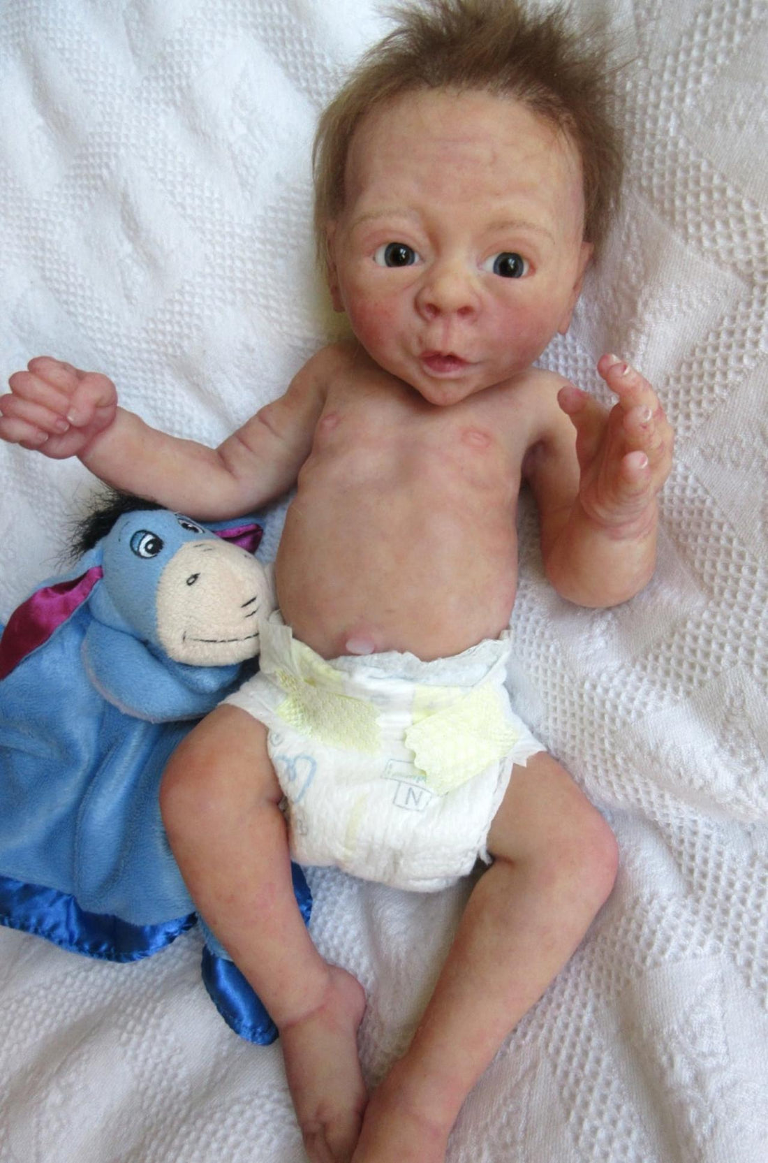 Full SILICONE Reborn baby doll HARLOW
