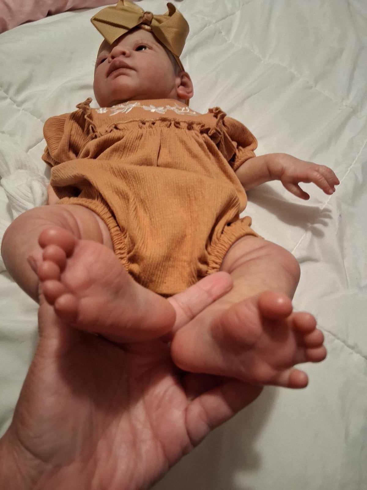 REBORN " SHES AWAKE SCULPT" SWEET FACE