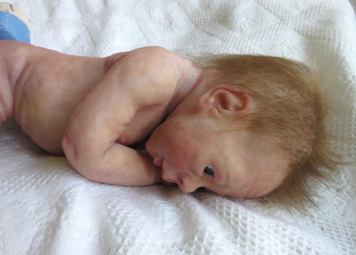 Full SILICONE Reborn baby doll HARLOW