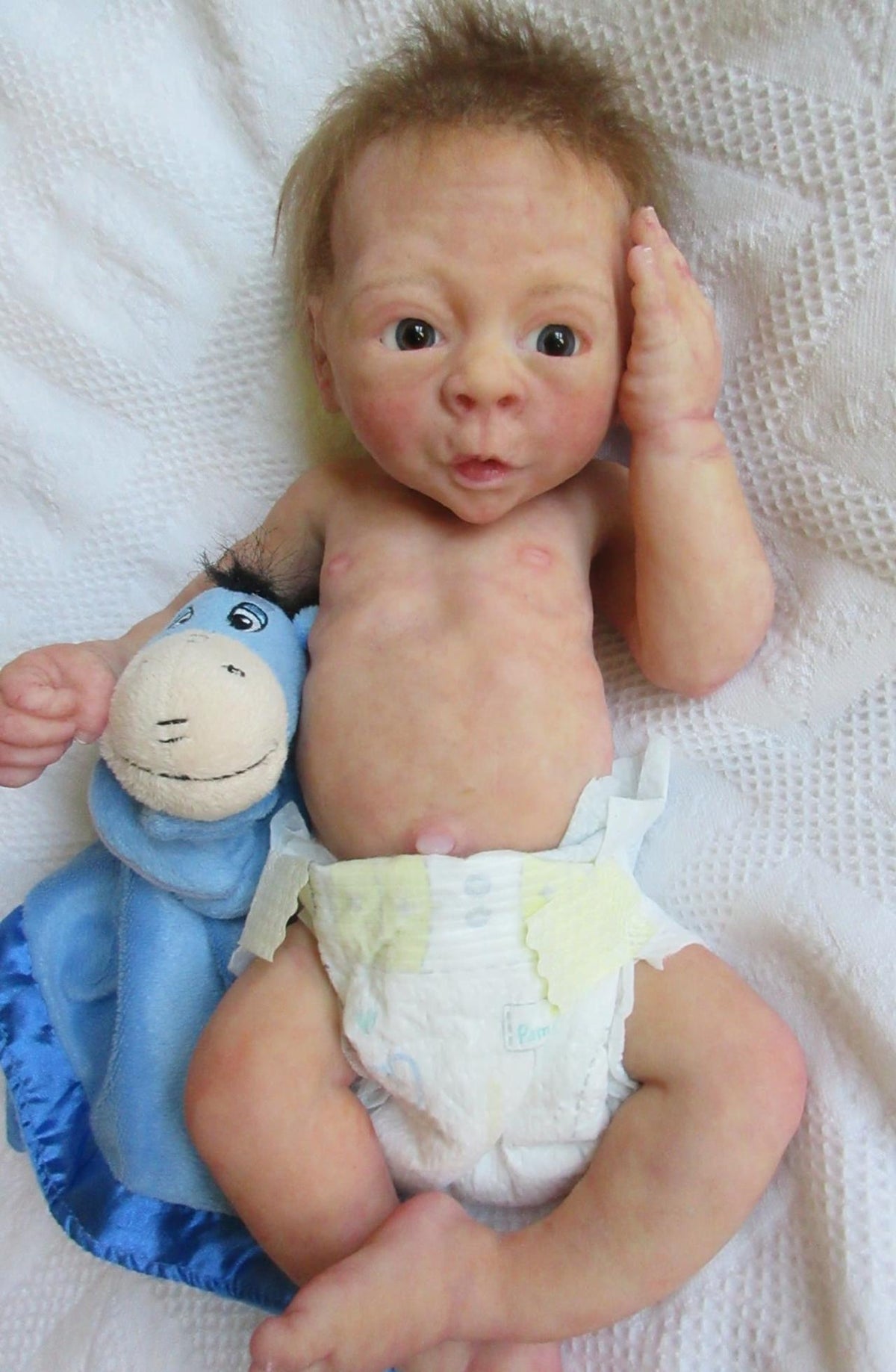 Full SILICONE Reborn baby doll HARLOW