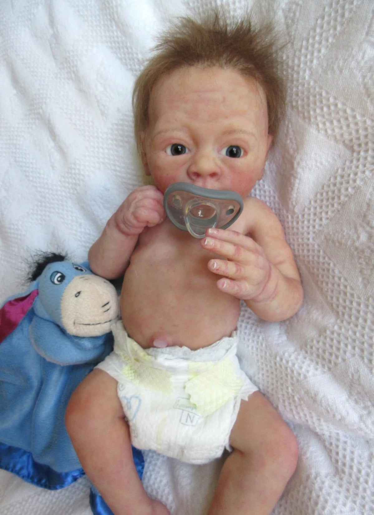 Full SILICONE Reborn baby doll HARLOW