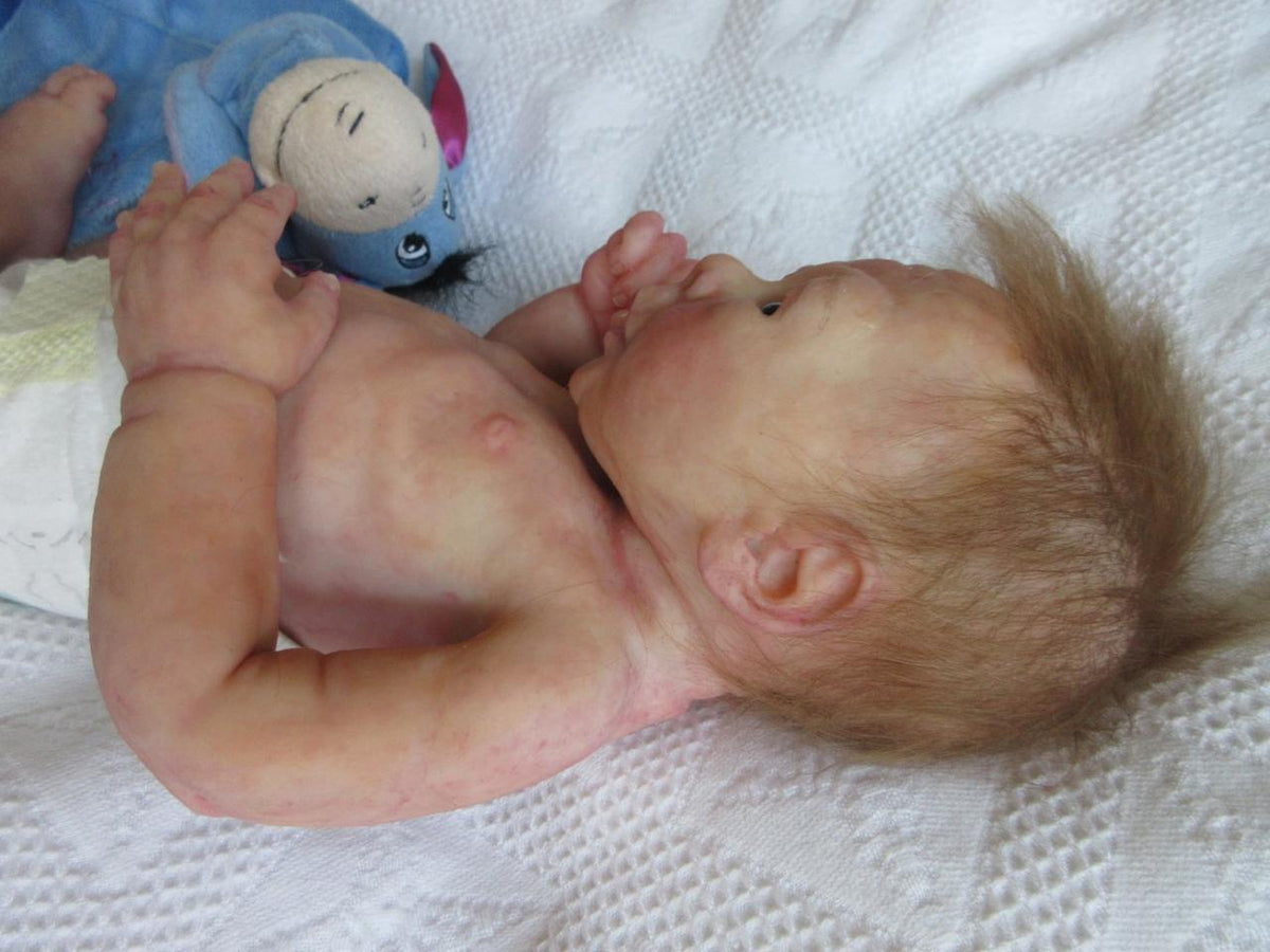 Full SILICONE Reborn baby doll HARLOW