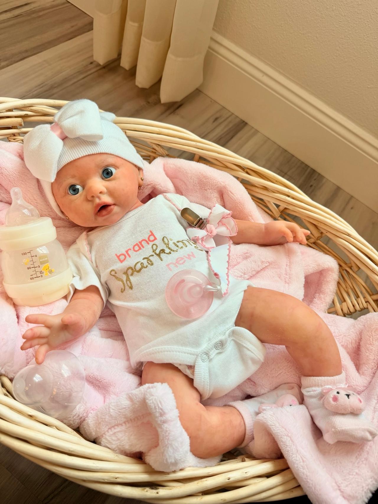 Full body silicone baby doll