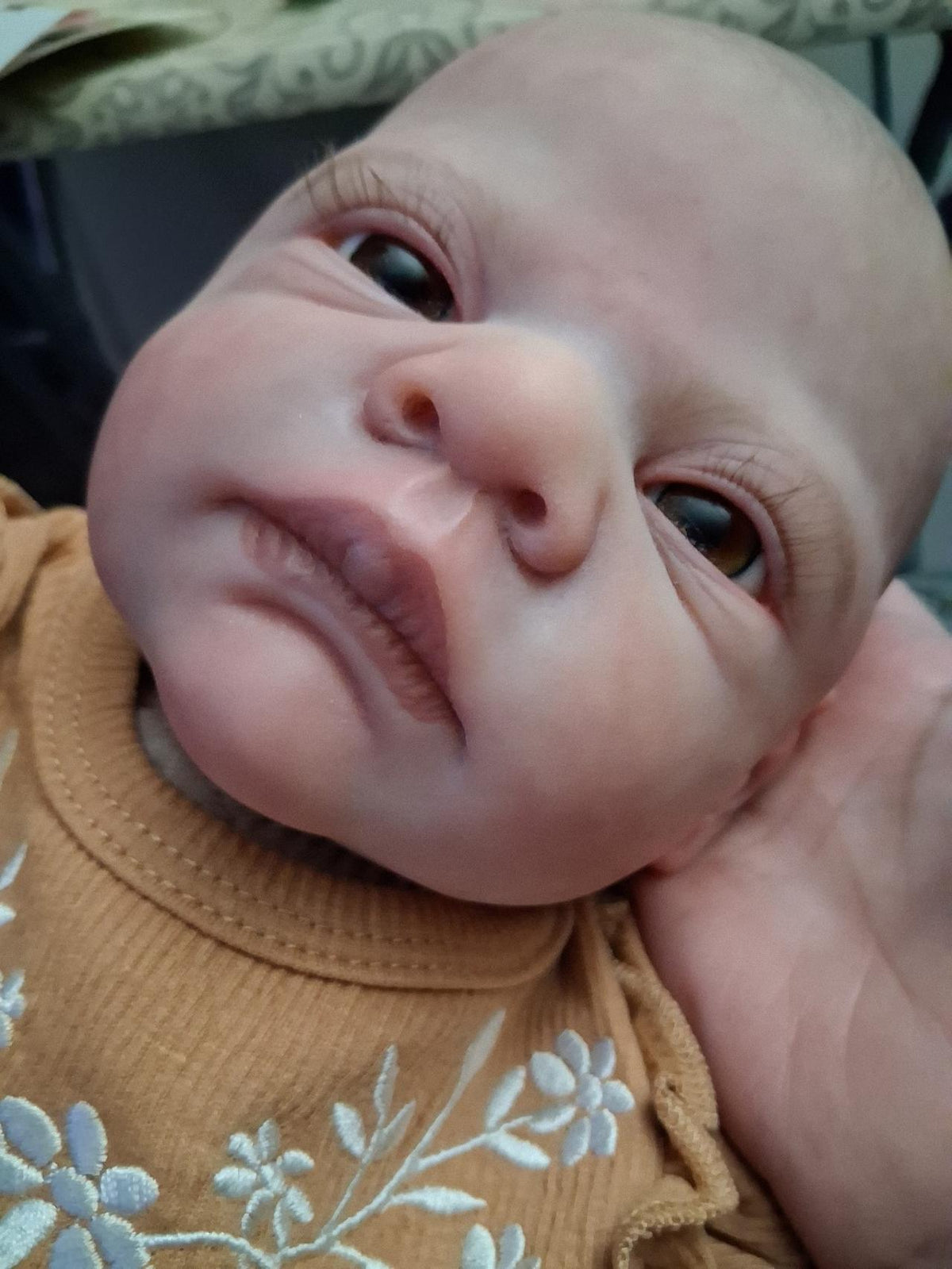 REBORN " SHES AWAKE SCULPT" SWEET FACE