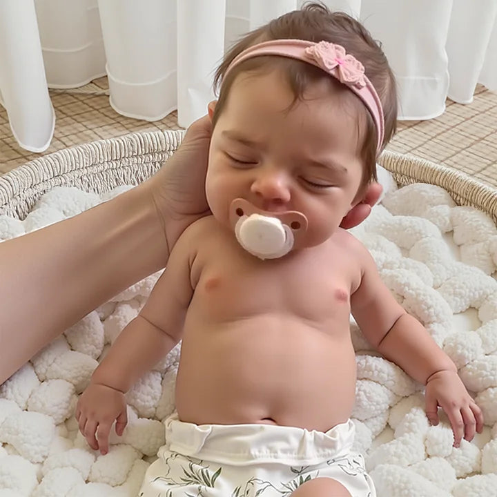 [Best Value]12''/16'' Flexible Full Body Liquid Silicone Infant Realistic Baby Boy or Girl Bover and Fukin, Handmade Soft Lifelike Bebe
