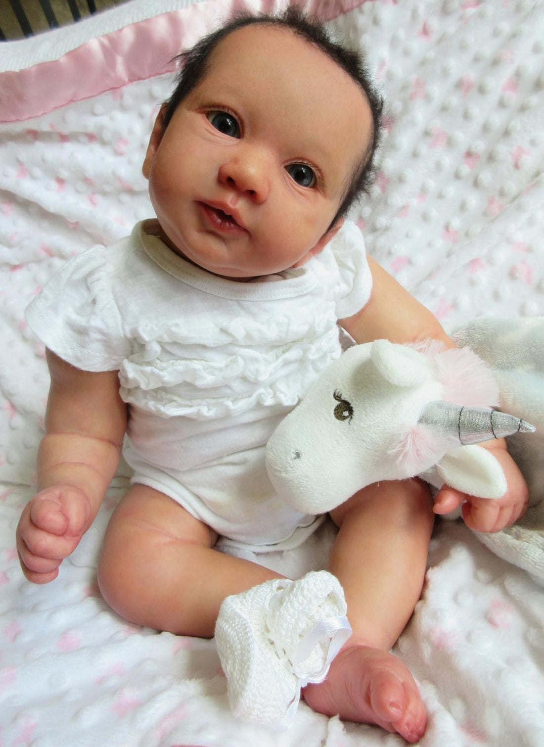 ALEXA CALVO Reborn baby Doll PIPER.