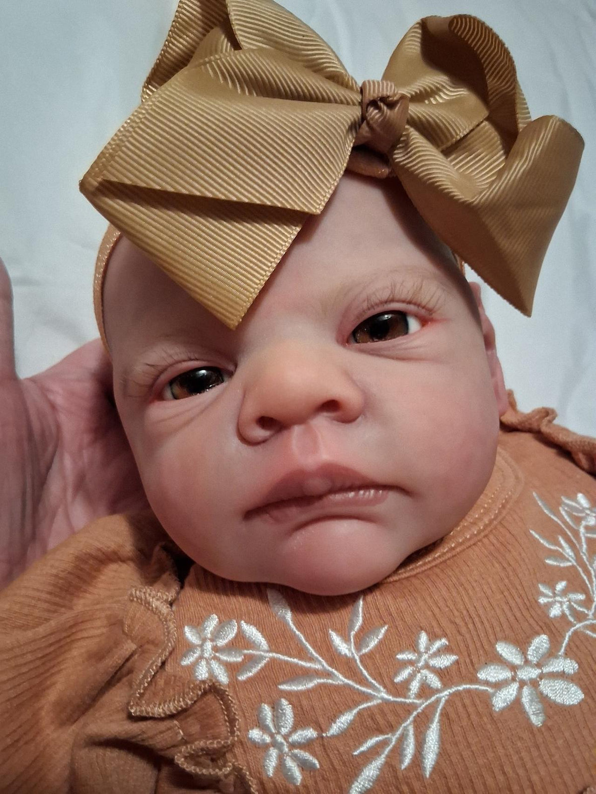 REBORN " SHES AWAKE SCULPT" SWEET FACE
