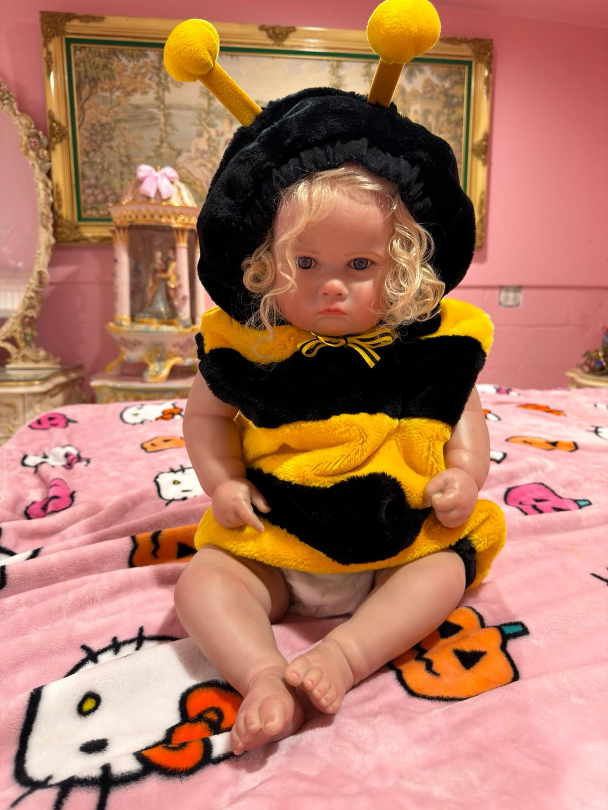 2 Reborn baby Ayakashi and Toddler Akari ready For Halloween