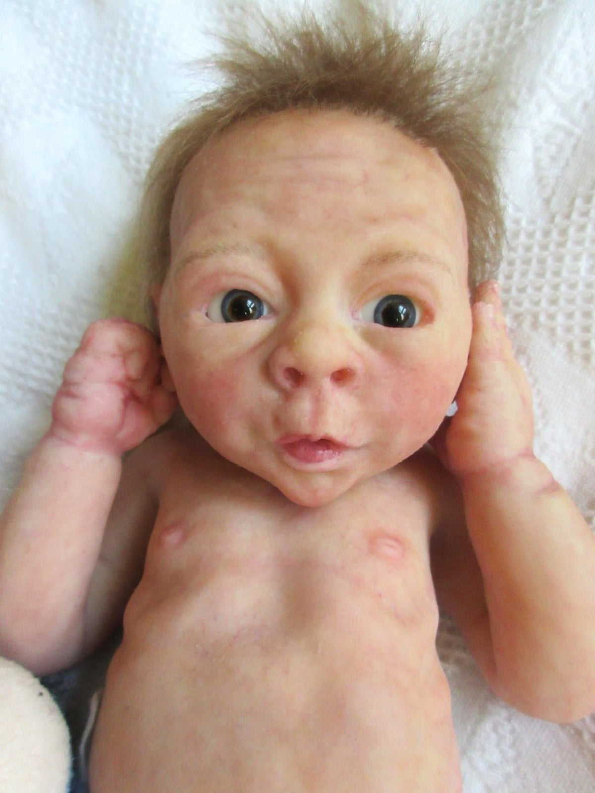 Full SILICONE Reborn baby doll HARLOW
