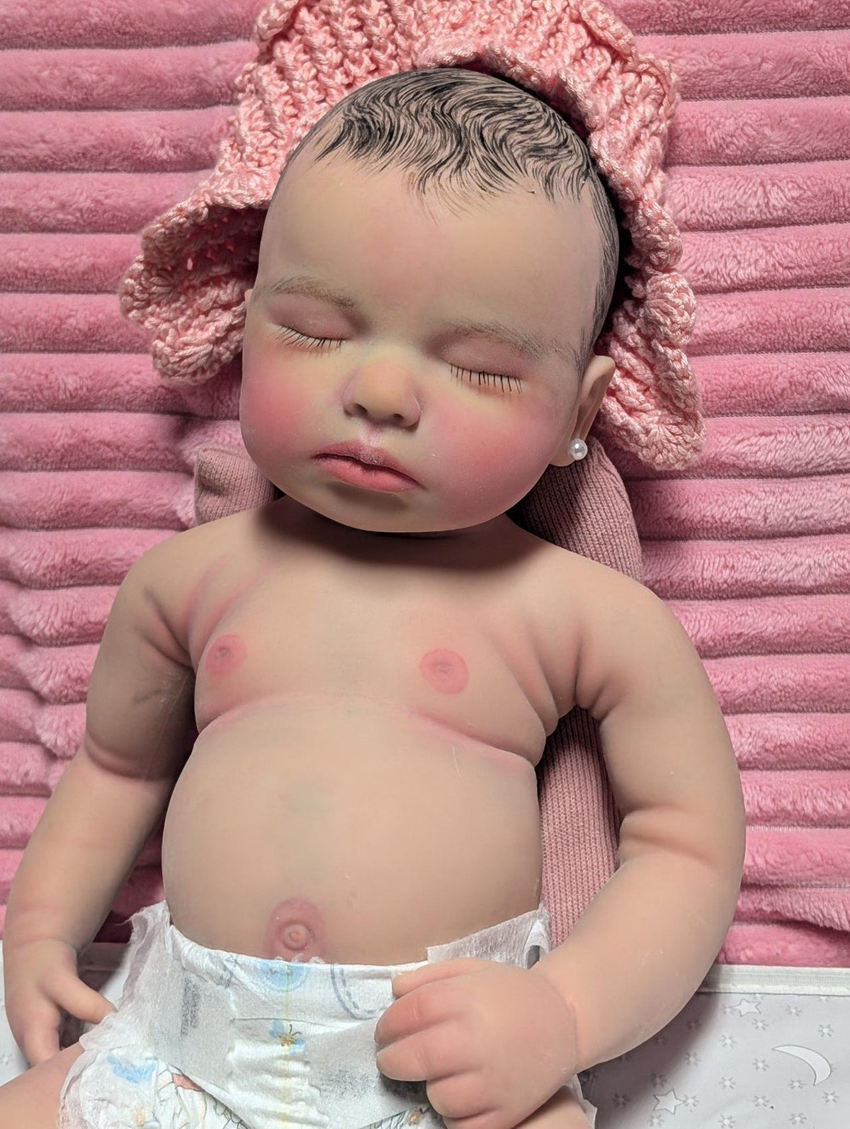 Realistic baby doll girl full body silicone