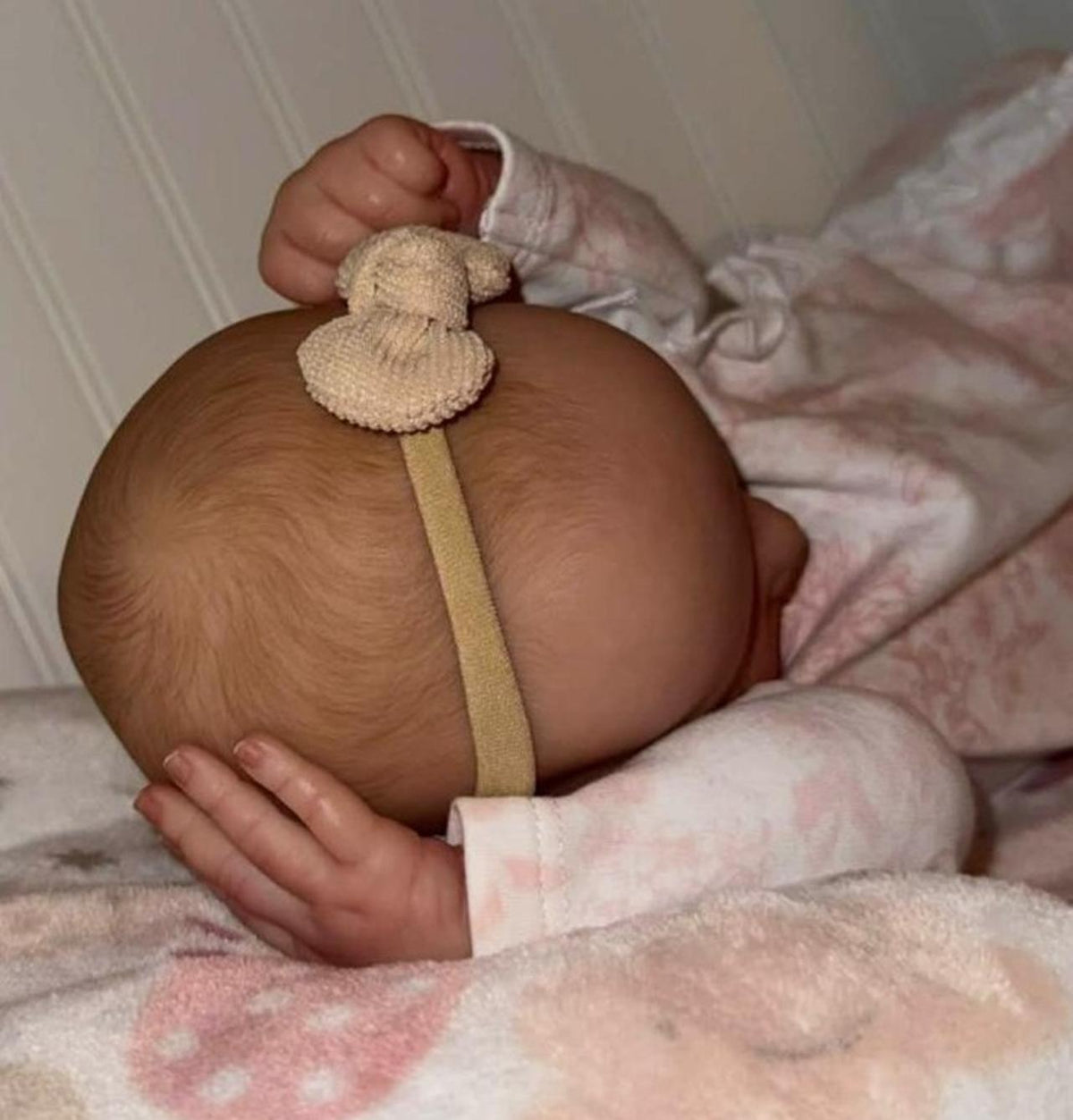 Custom silicone Baby Boy -18 sleeping Reborn-Realistic