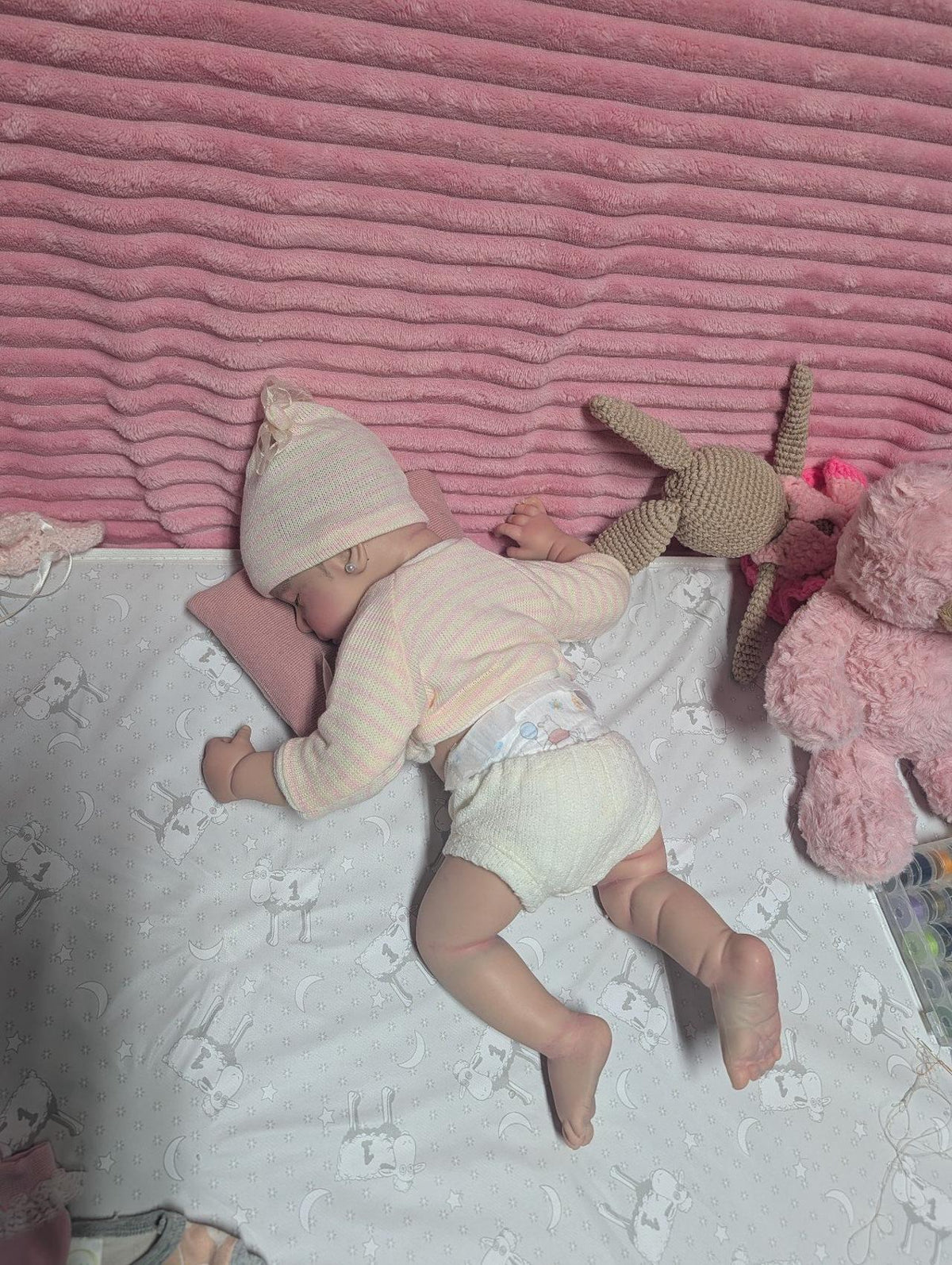 Realistic baby doll girl full body silicone