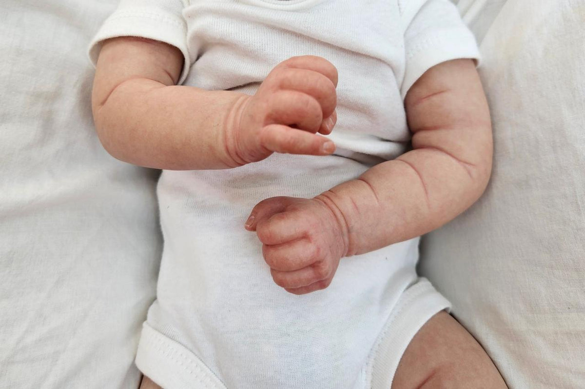 Custom Silicone Baby Boy 18-inch, Sleeping-Realistic