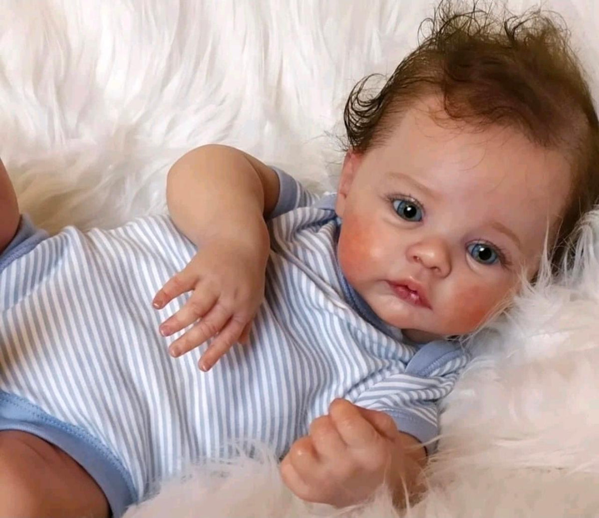 BabyReborn Baby Dolls Boy 19" Realistic Newborn Vinyl Full Body Adorable Lifelik