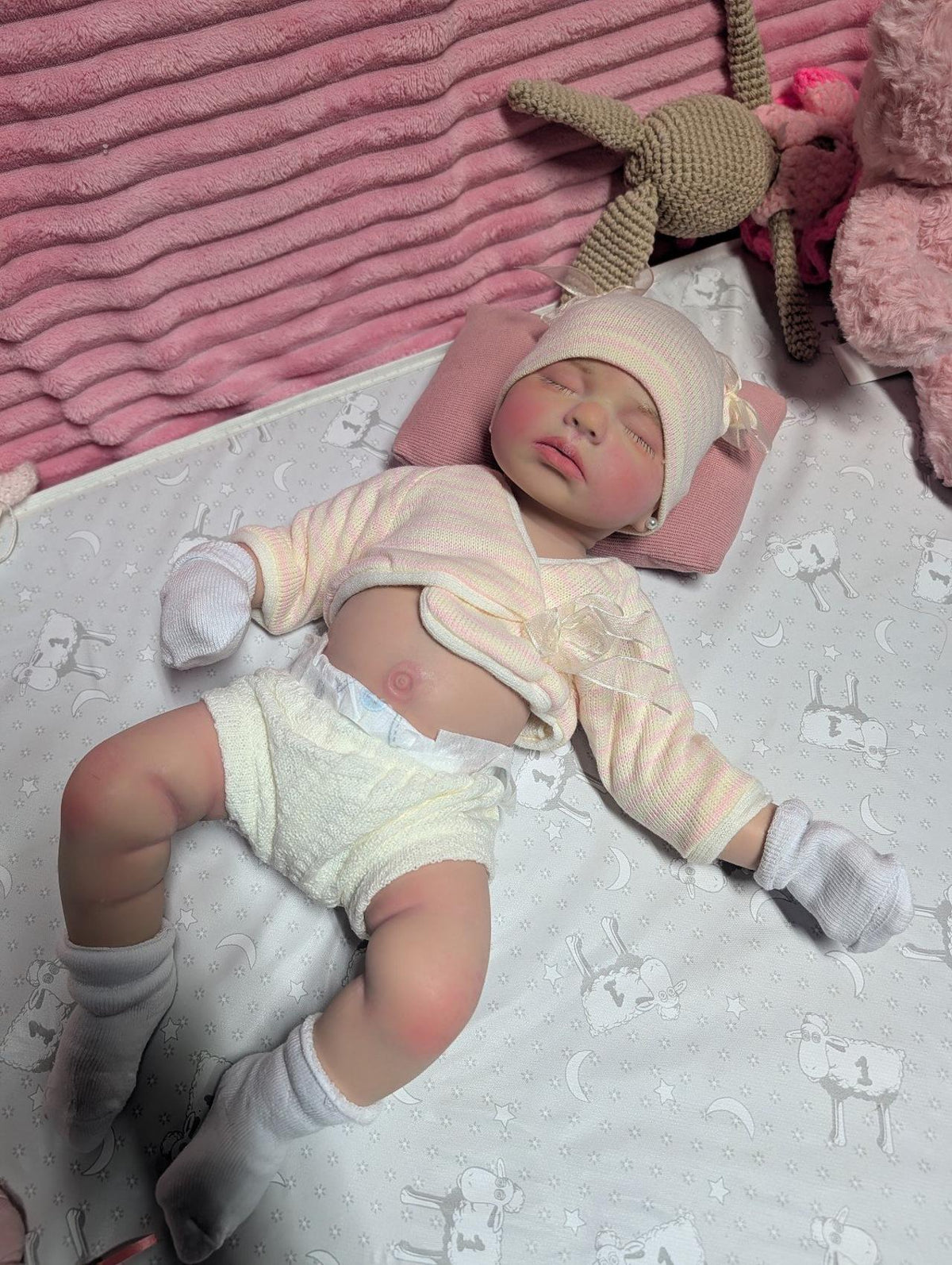 Realistic baby doll girl full body silicone