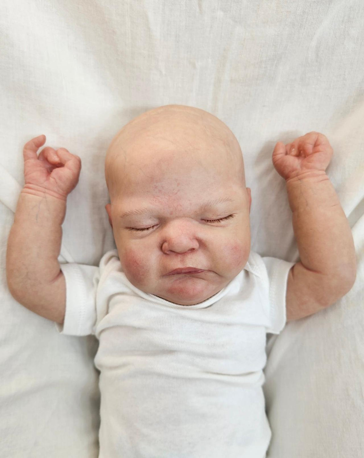 Custom Silicone Baby Boy 18-inch, Sleeping-Realistic