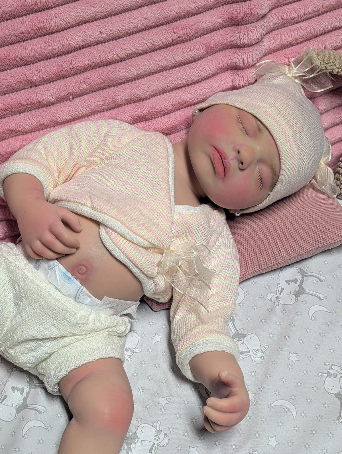 Realistic baby doll girl full body silicone