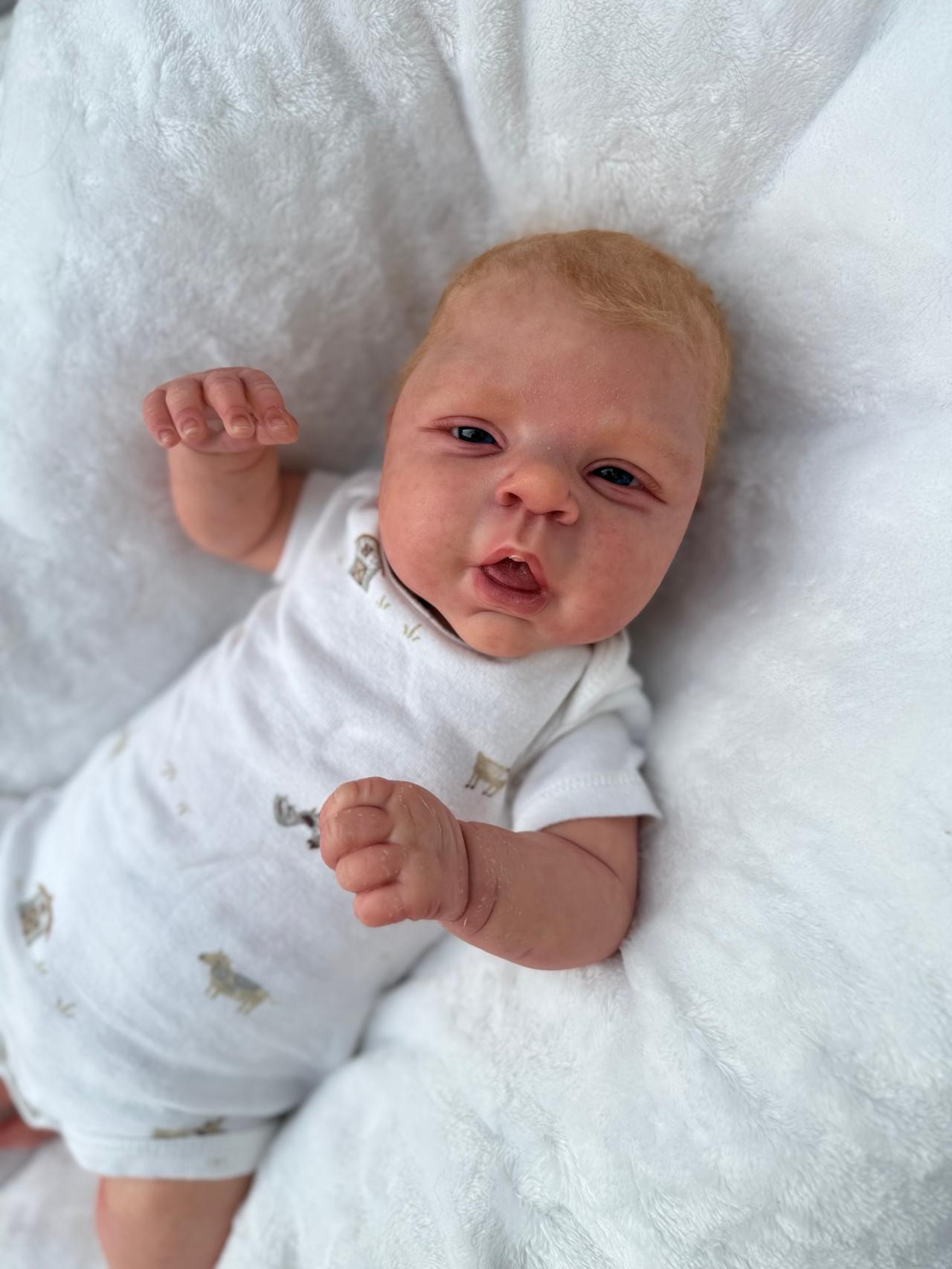 Reborn prototype Estella painted by Hayley Armstrong