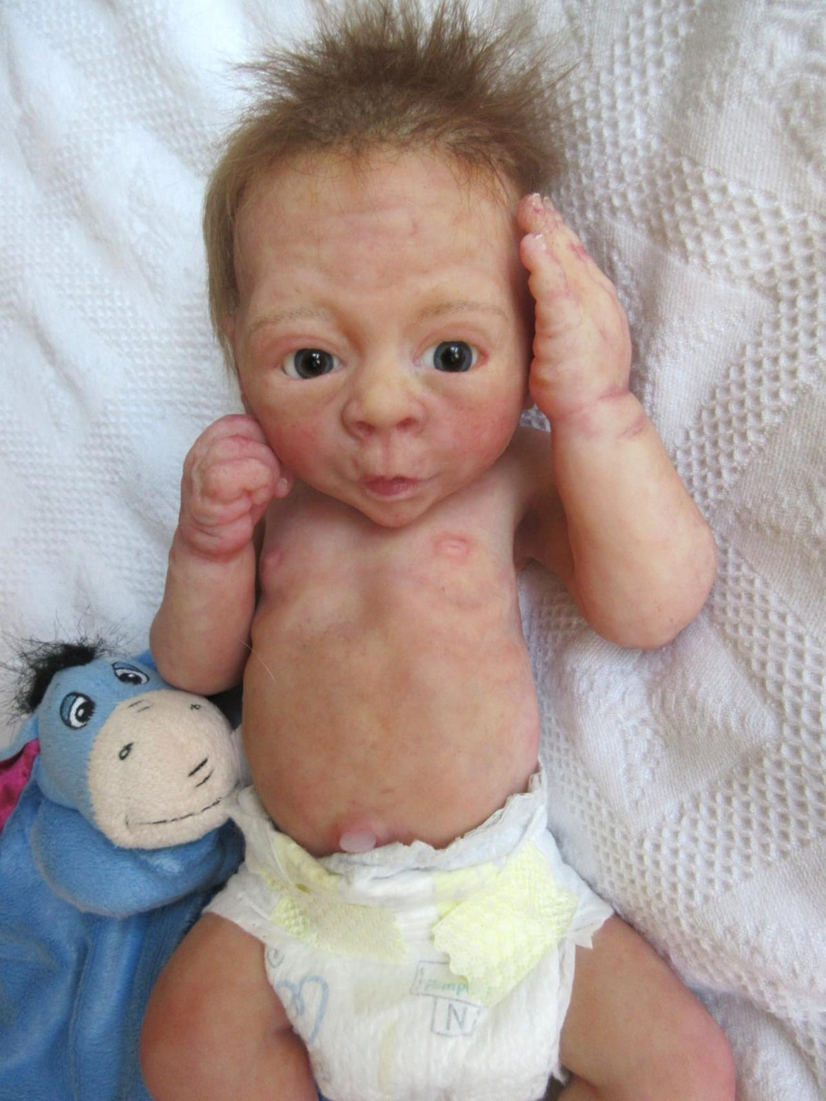 Full SILICONE Reborn baby doll HARLOW