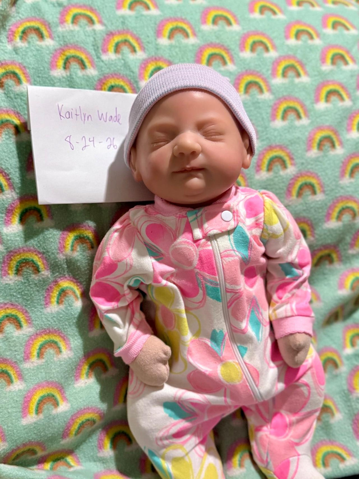 Reborn cuddle doll