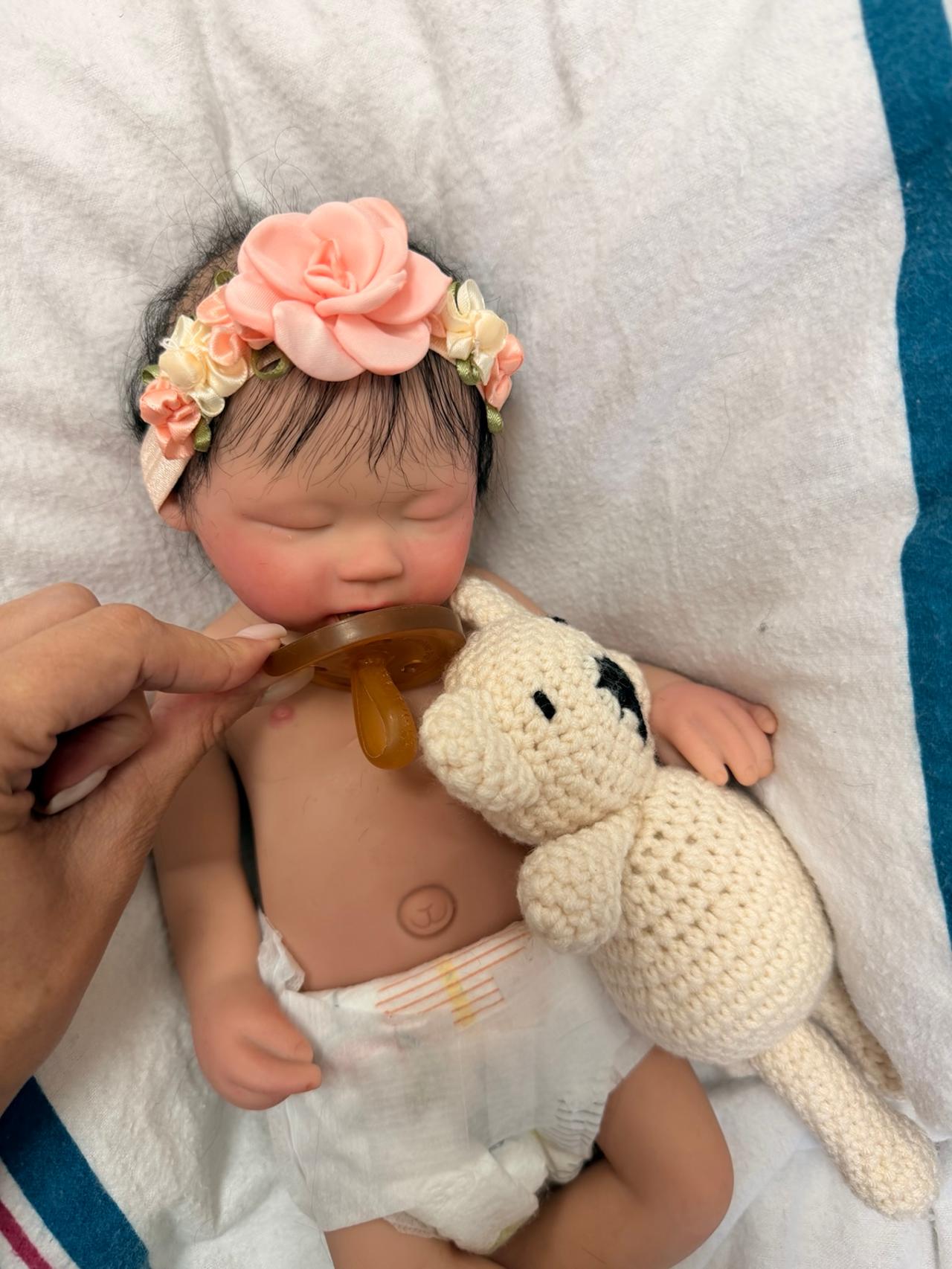 Full body silicone baby doll