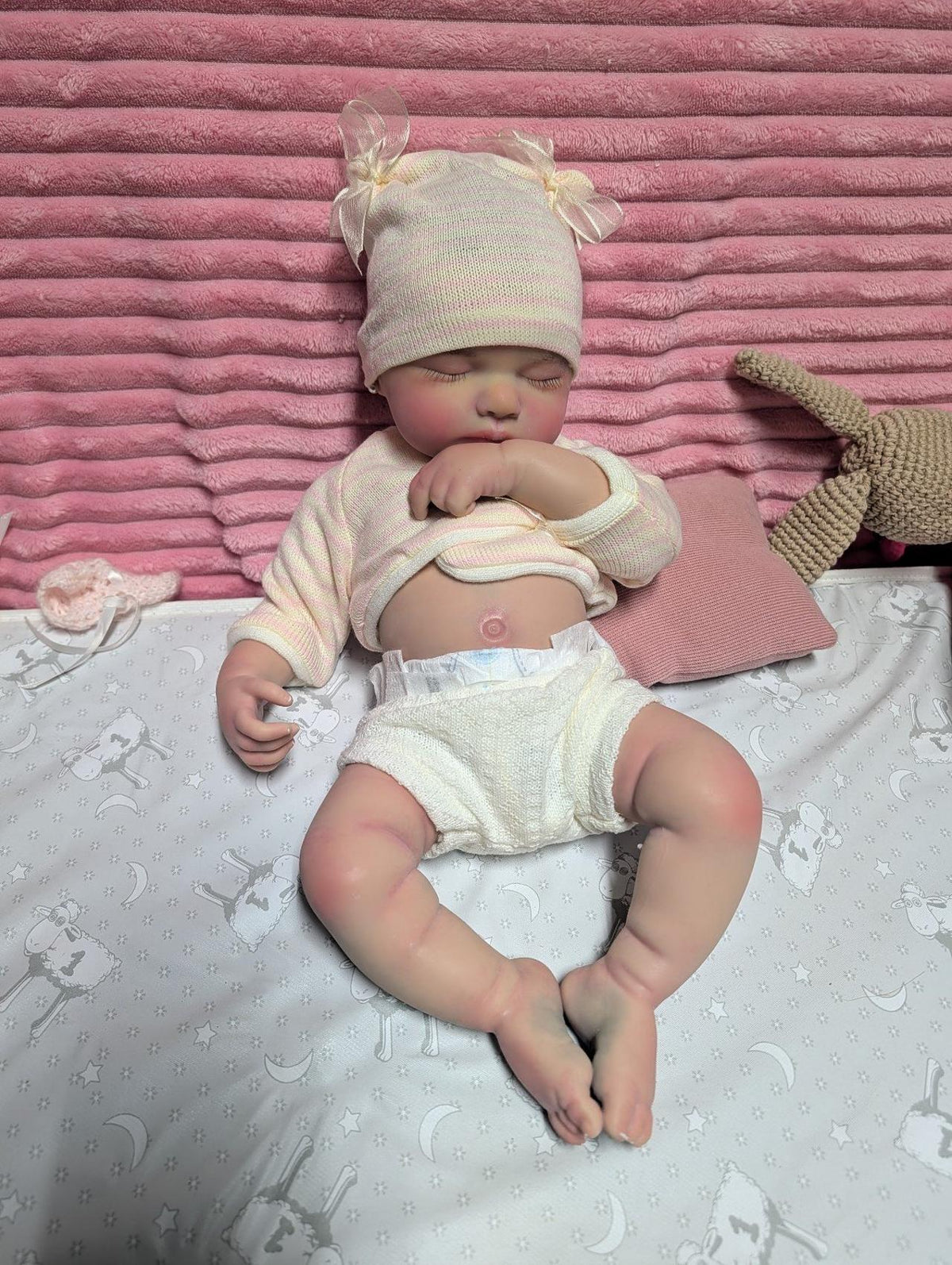 Realistic baby doll girl full body silicone