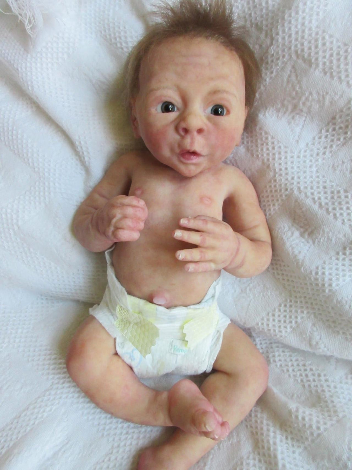 Full SILICONE Reborn baby doll HARLOW